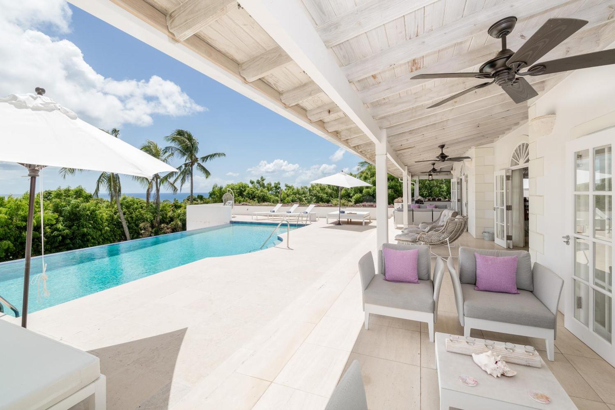 Purple Haze - Infinity Pool Holiday Home Minutes From The Island'S Best Beaches Saint James Exteriör bild