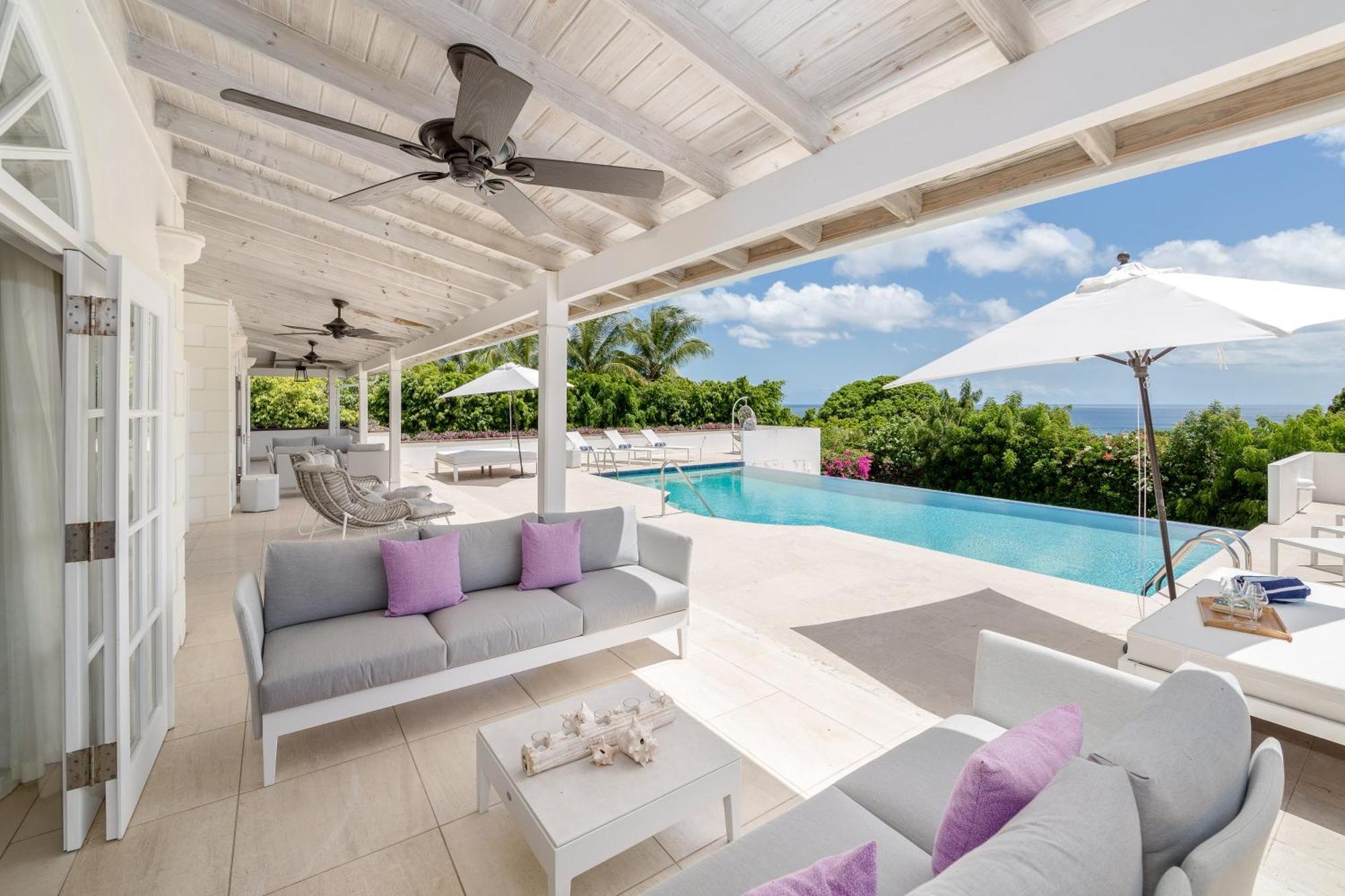 Purple Haze - Infinity Pool Holiday Home Minutes From The Island'S Best Beaches Saint James Exteriör bild